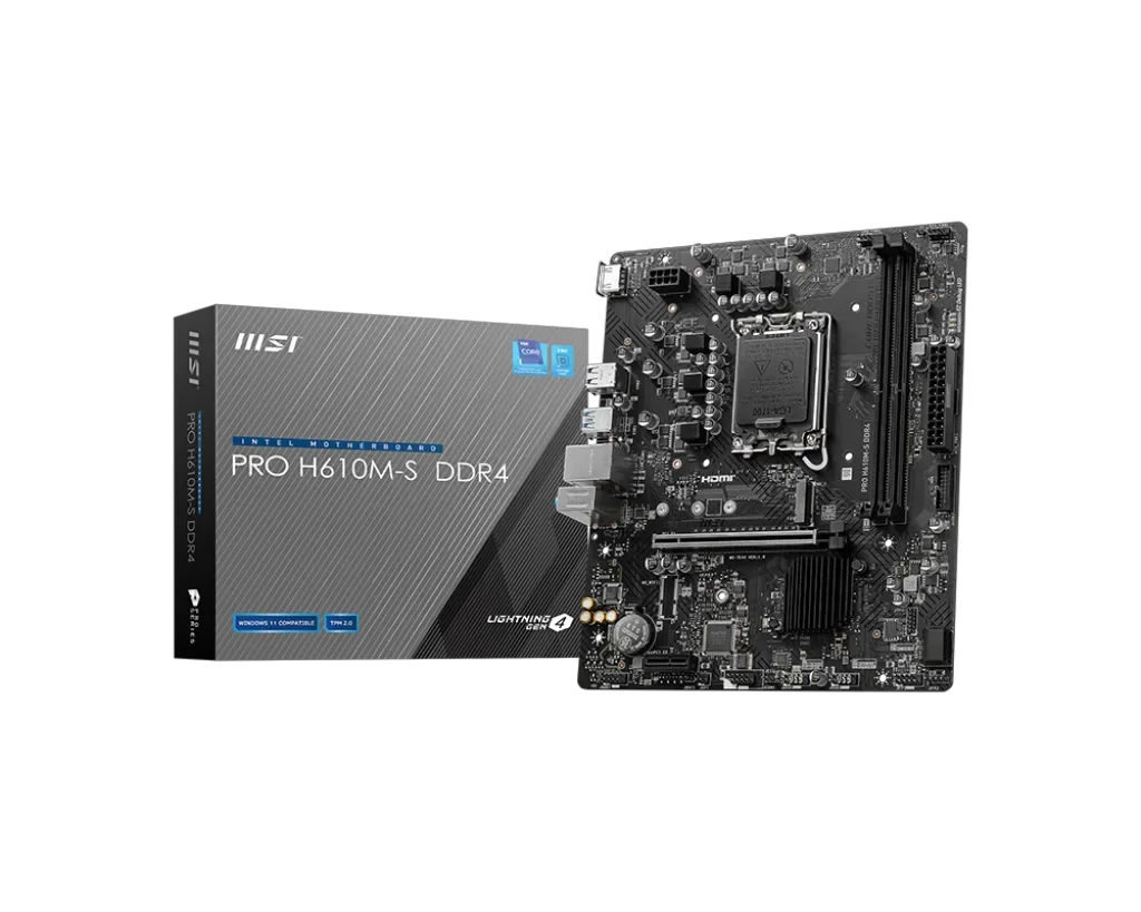 Материнская плата MSI Pro H610M-S DDR4 купить,0