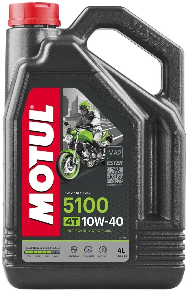 Моторное масло Синтетическое Motul 5100 4T 10W-40 4 л купить,NaN