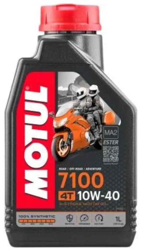 Моторное масло Синтетическое Motul 4T 7100 10W-40 1 л