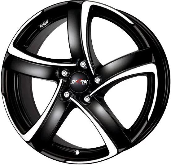 Комплект дисков Alutec Shark 5x112 8x18 ET35 D70.1 черный алмаз купить,494000