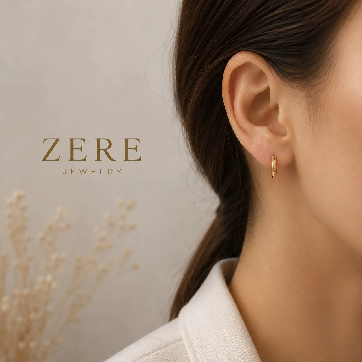 Серьги Zere ZR030710 жёлтое золото 0.94гр 15мм купить,72900