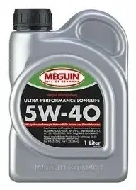 Моторное масло Синтетическое MEGUIN Ultra 5W-40 1 л