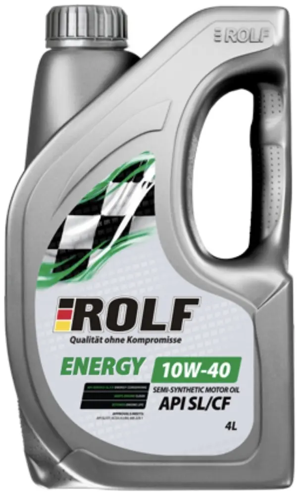 Моторное масло Полусинтетическое Rolf Energy 10W-40 4 л купить,19300