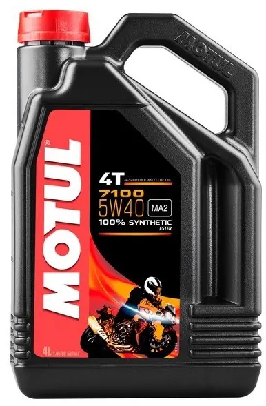Моторное масло Синтетическое Motul 4T 7100 5W-40 4 л купить,NaN