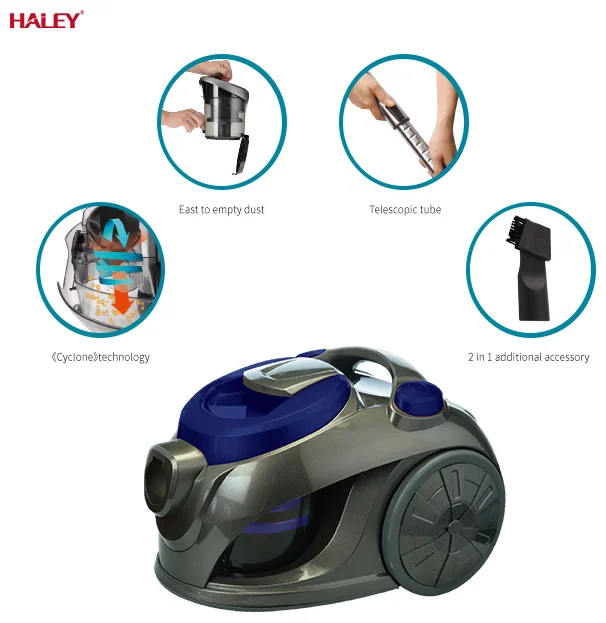 Пылесос Haley HY-1502 черный
