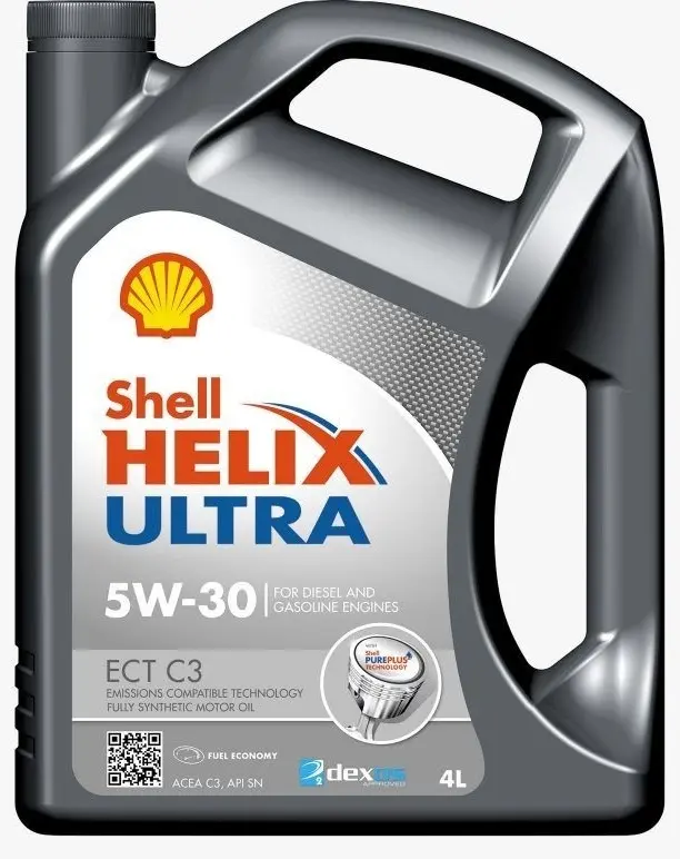 Моторное масло Синтетическое SHELL Helix Ultra ECT C3 5W-30 4 л купить,35500