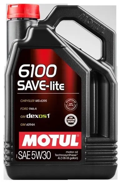 Моторное масло Синтетическое Motul 6100 SAVE-lite 5W-30 4 л купить,37200