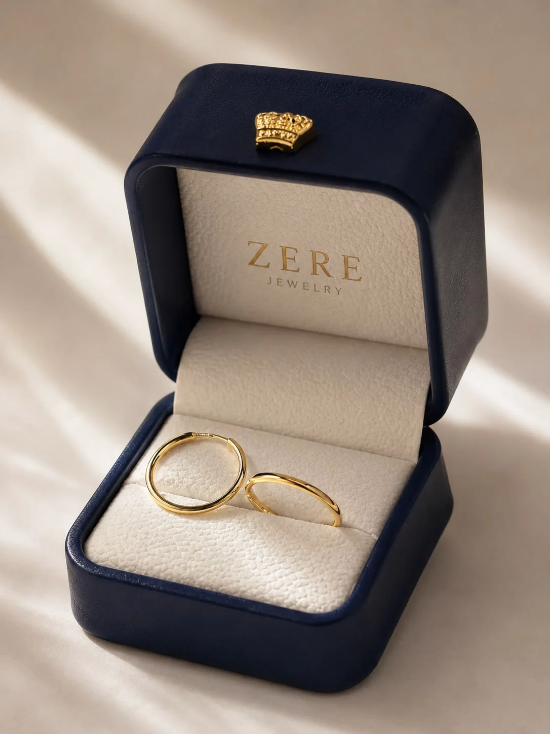 Серьги Zere ZR030711 жёлтое золото 1.09-1.12гр 15мм купить,88200