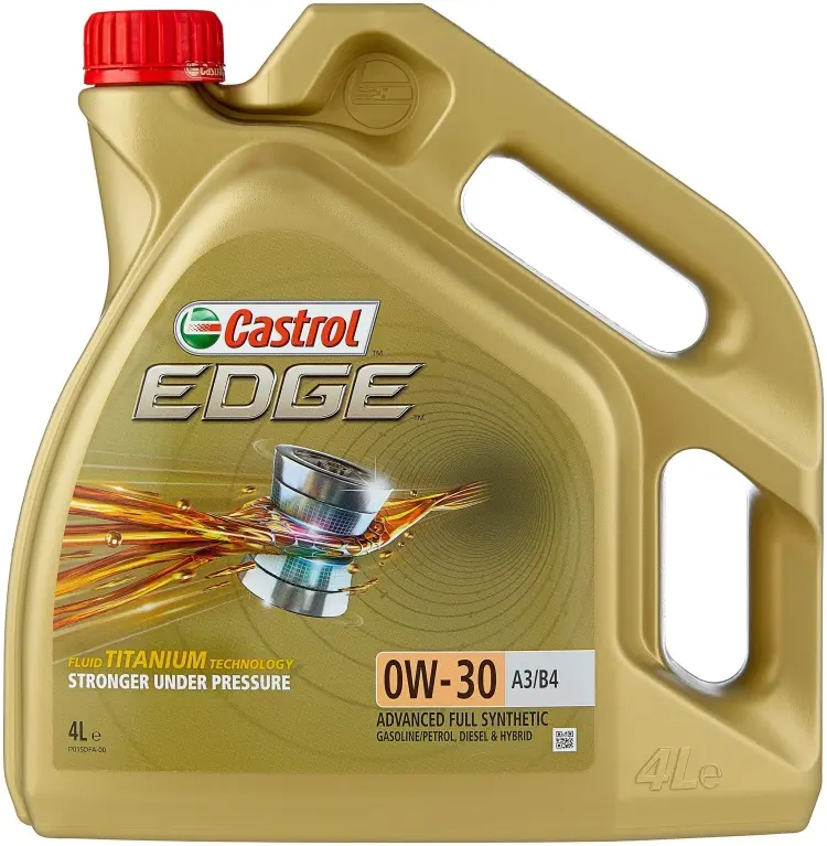 Моторное масло Синтетическое Castrol EDGE A3/B4 0W-30 4 л купить,44200