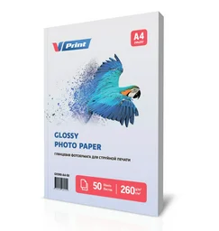 Фотобумага VPrint GV260 A4 50л глянцевая 