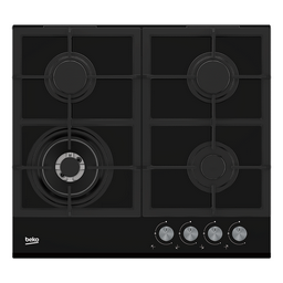 Газовая варочная поверхность Beko HILW64235S черная