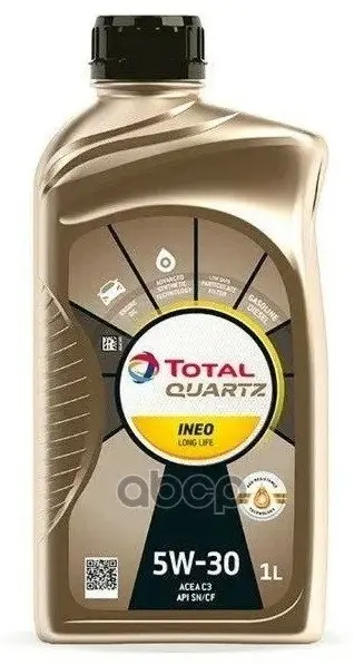 Моторное масло Синтетическое Total Quartz Ineo L Life 5W-30 1 л