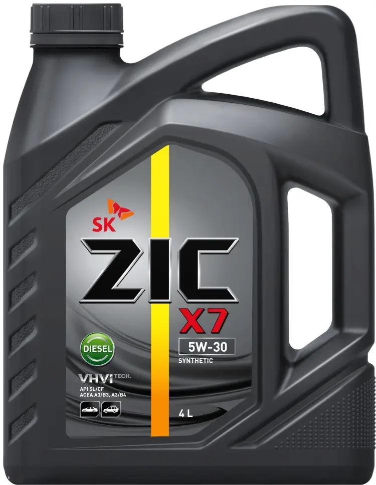 Моторное масло Синтетическое ZIC X7 DIESEL 5W-30 4 л купить,NaN