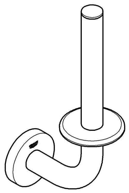 Grohe держатель 40385GN1 1 шт, металл купить,NaN
