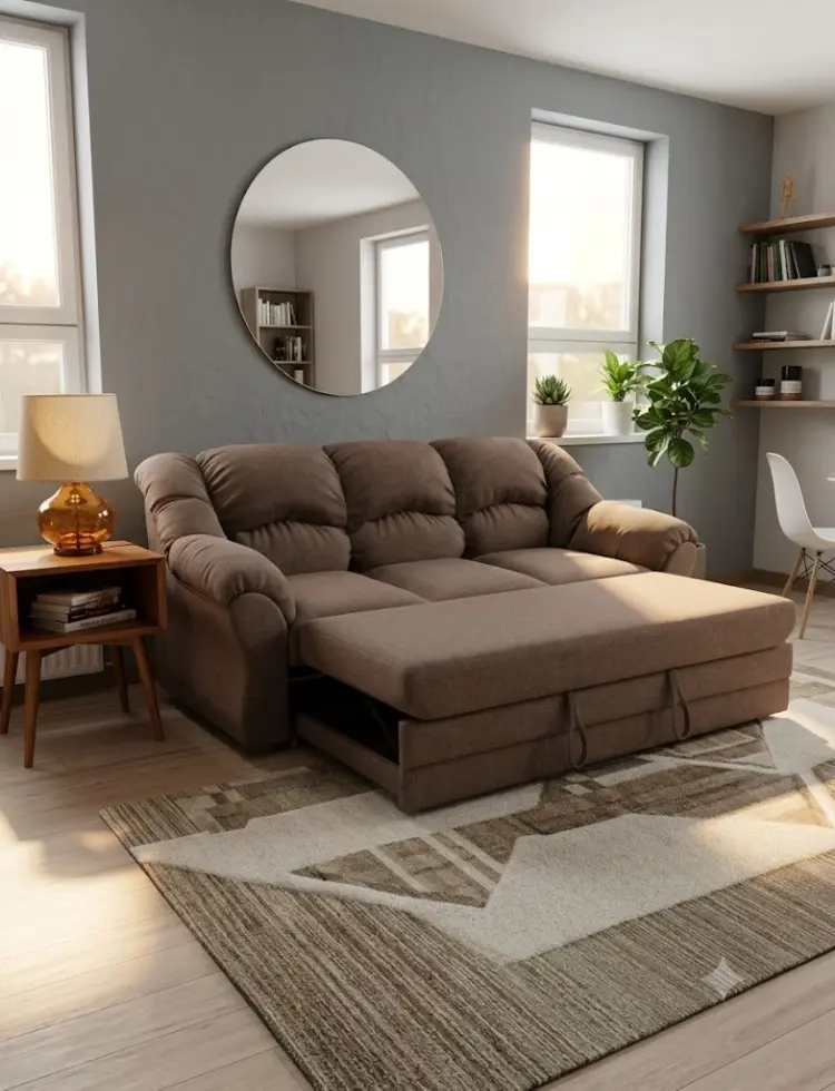 Диван K0000339094, 235х94 см, обивка велюр, коричневый - ForteMarket Диван K0000339094, 235х94 см, обивка велюр, коричневый купить,NaN
