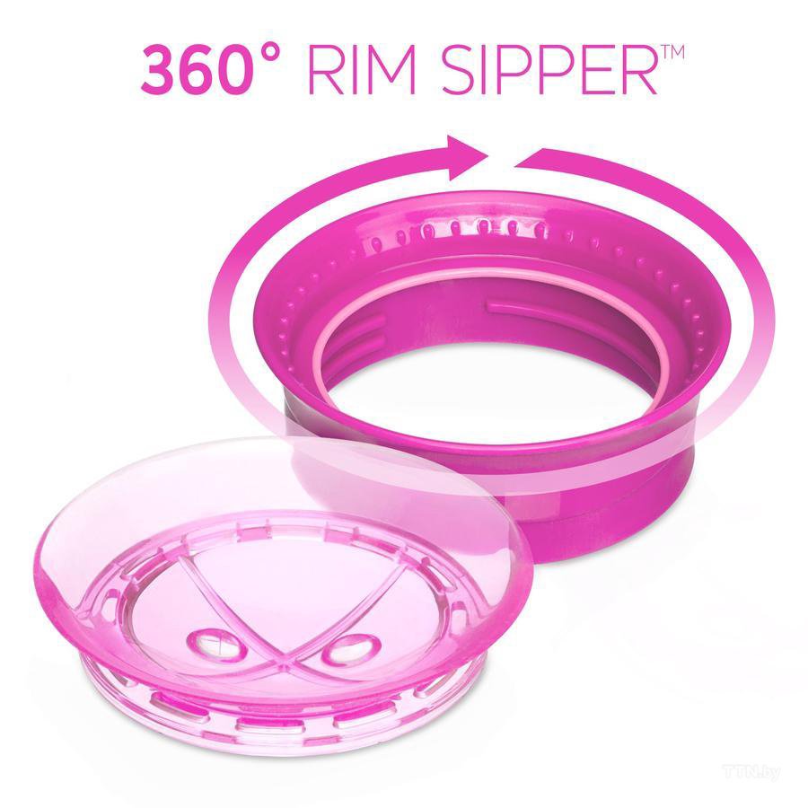Поильник Chicco Perfect Cup 12м+ розовый купить,NaN