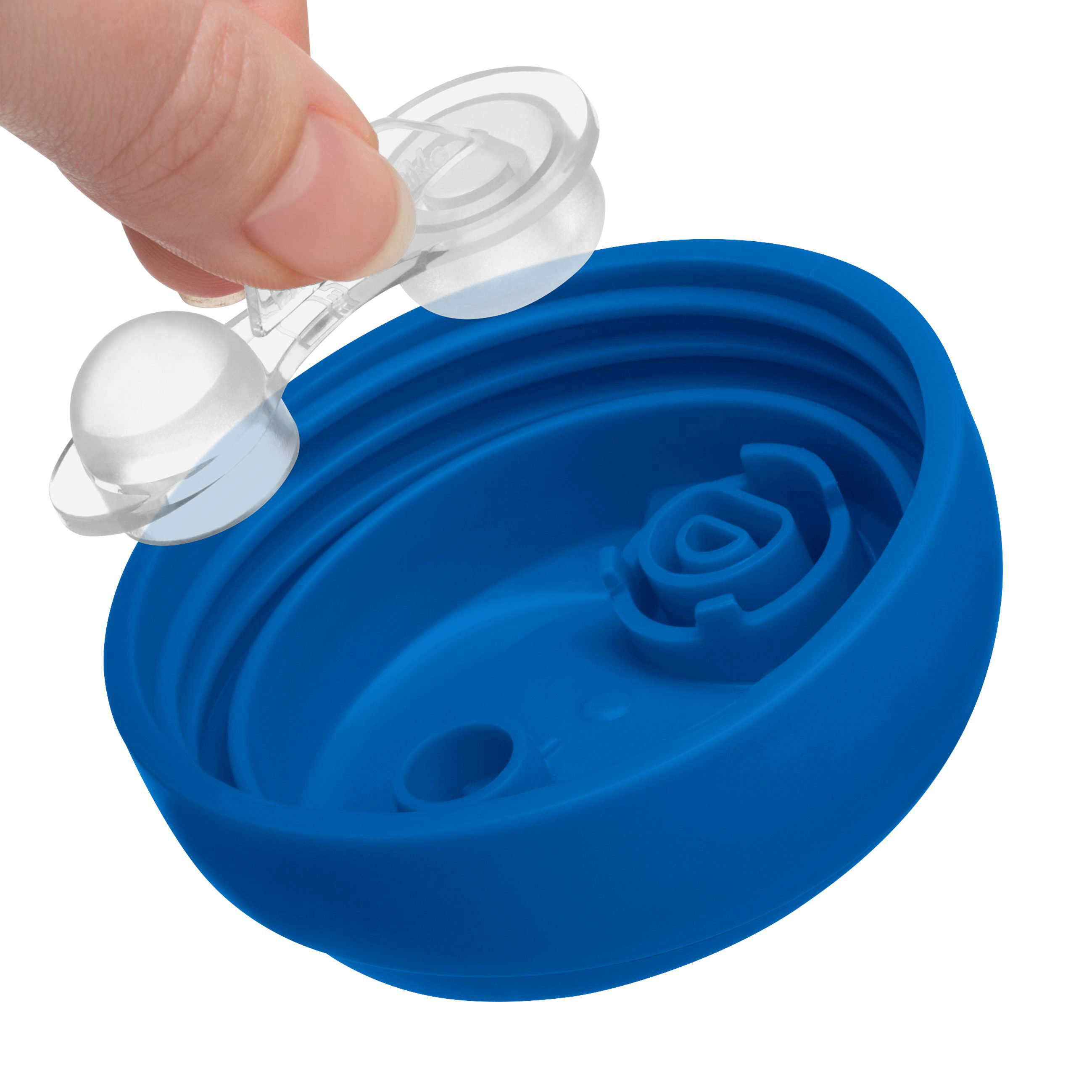 Поильник Chicco Training Cup Boy 6м+ синий купить,NaN