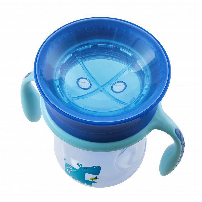 Поильник Chicco Perfect Cup Boy 12м+ голубой купить,NaN