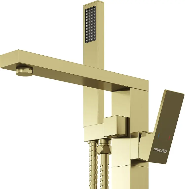 Смеситель для ванны Grossman Falcon 530.K35.08.320, латунь, цвет золотистый купить,286400