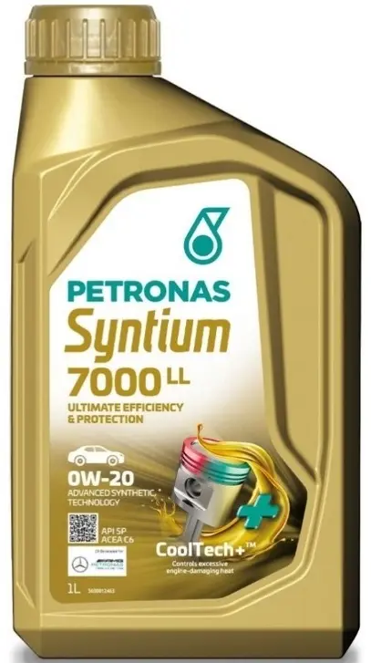 Моторное масло Синтетическое Petronas 7000 LL 0W-20 1 л