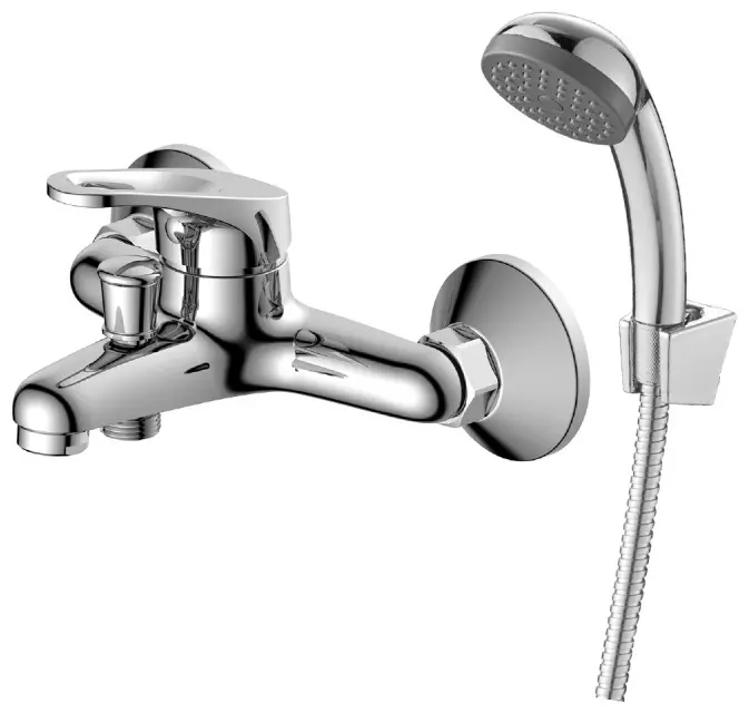 Смеситель для ванны с душем DecoRoom DR21035 , однозахватный