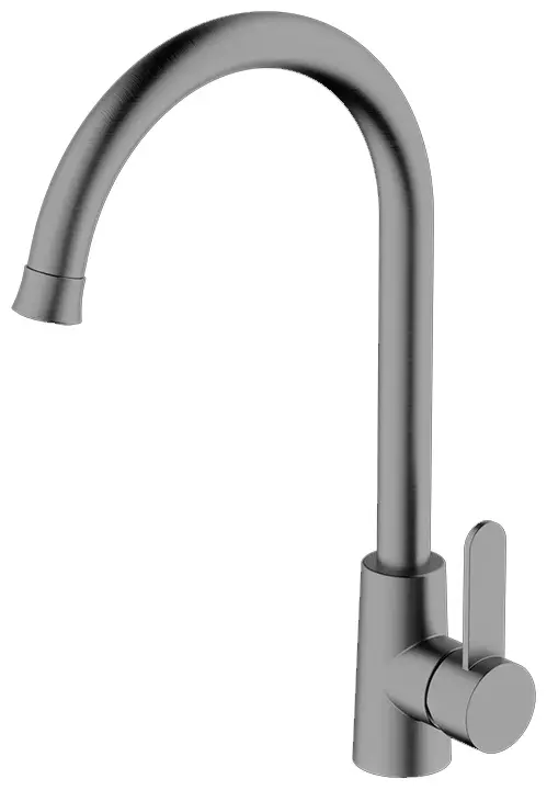 Смеситель для кухни Frap F40899-9, латунь, цвет антрацит купить,15290