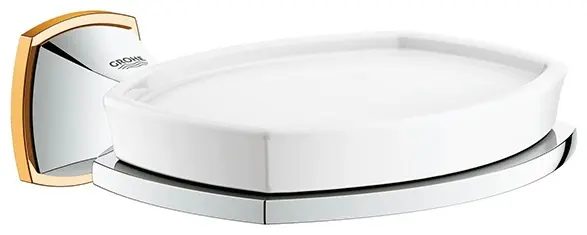 Grohe мыльница 40628IG0 1 шт, латунь, стекло купить,NaN