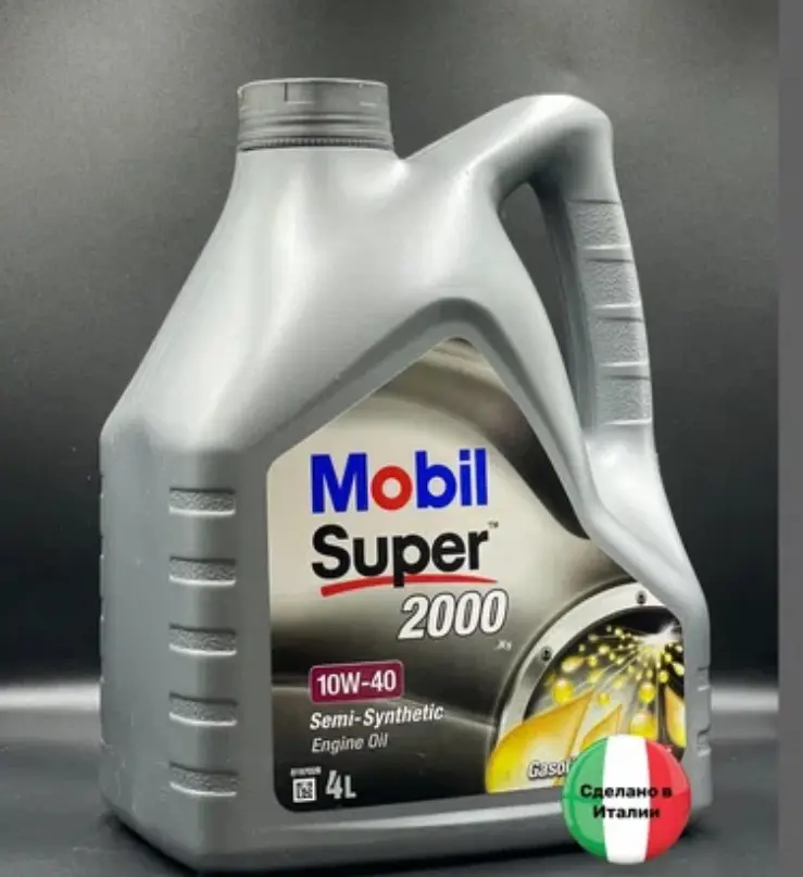 Моторное масло Полусинтетическое MOBIL Super 10W-40 4 л купить,41900