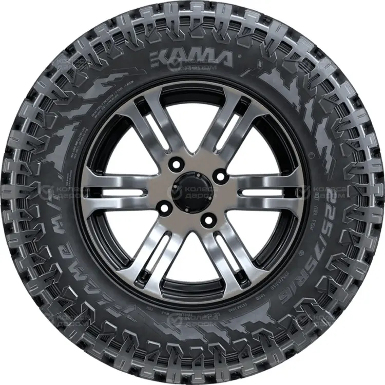 Нижнекамскшина Flame M/T (HK-434) 205/70 R15 100 Q без шипов купить,62300