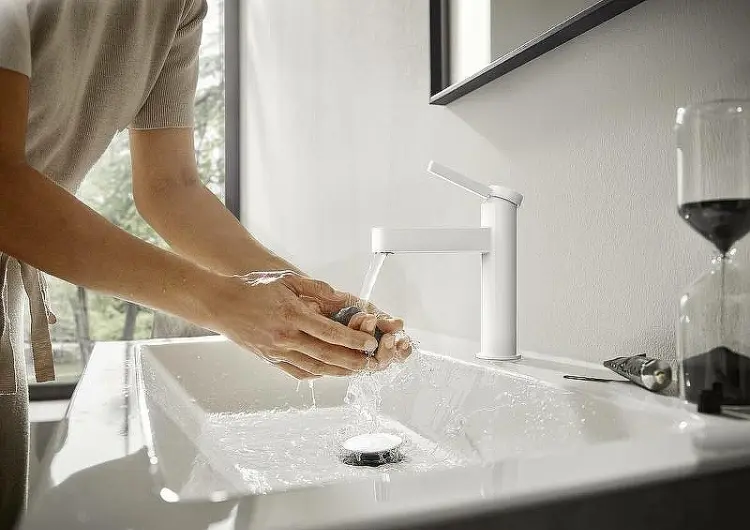 Смеситель Hansgrohe Finoris 76020700, латунь, цвет белый купить,NaN