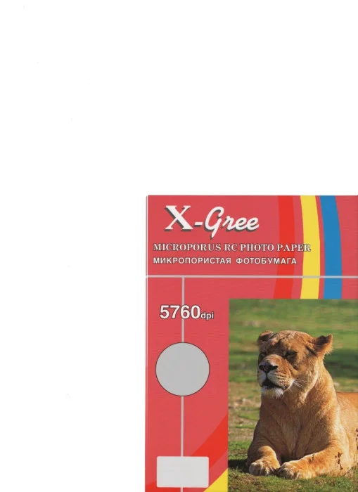 Фотобумага X-Gree RG260G 130х180мм 50л глянцевая 