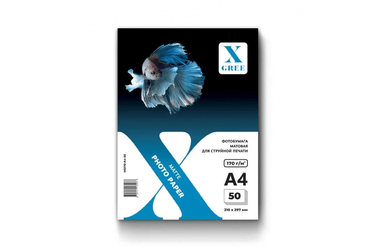 Фотобумага X-Gree MS170 A4 50л матовая