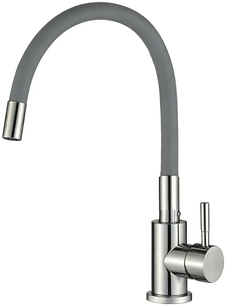 Смеситель Cerutti SPA CT12140, нержавеющая сталь, цвет серый купить,NaN