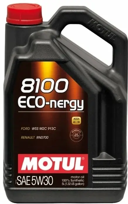 Моторное масло Синтетическое Motul 8100 ECO-nergy 5W-30 5 л купить,NaN