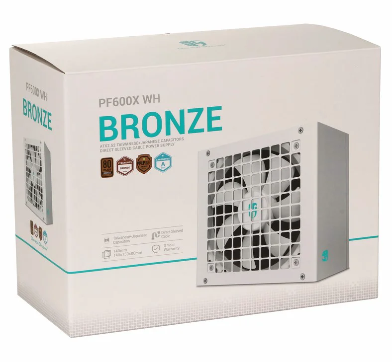 Блок питания DeepCool GamerStorm PF600X-HD ATX 600Вт White