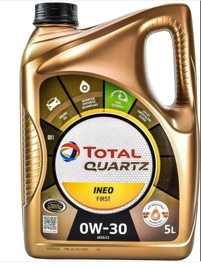 Моторное масло Синтетическое Total Quartz 0W-30 5 л купить,NaN