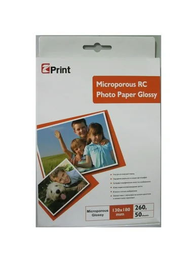 Фотобумага Print RG260G 130х180мм 50л глянцевая 