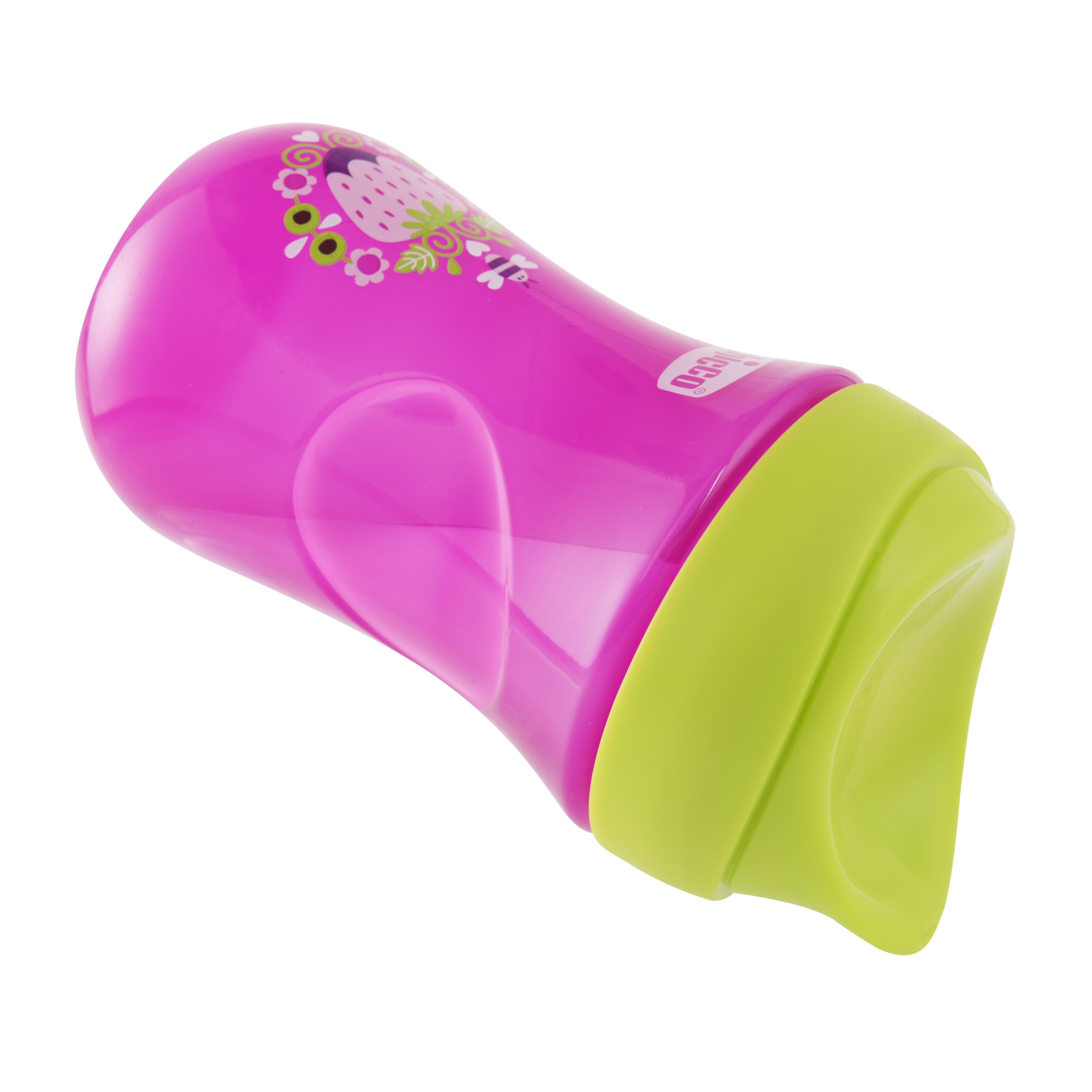 Поильник Chicco Easy Cup 12м+ розовый купить,NaN