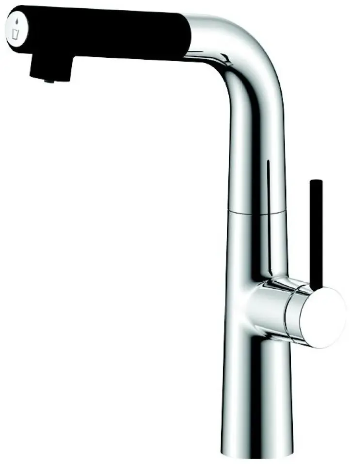Смеситель для кухни IDDIS Pure PURSBFBi05, латунь, цвет черный, хром - ForteMarket Смеситель для кухни IDDIS Pure PURSBFBi05, латунь, цвет черный, хром купить,87200