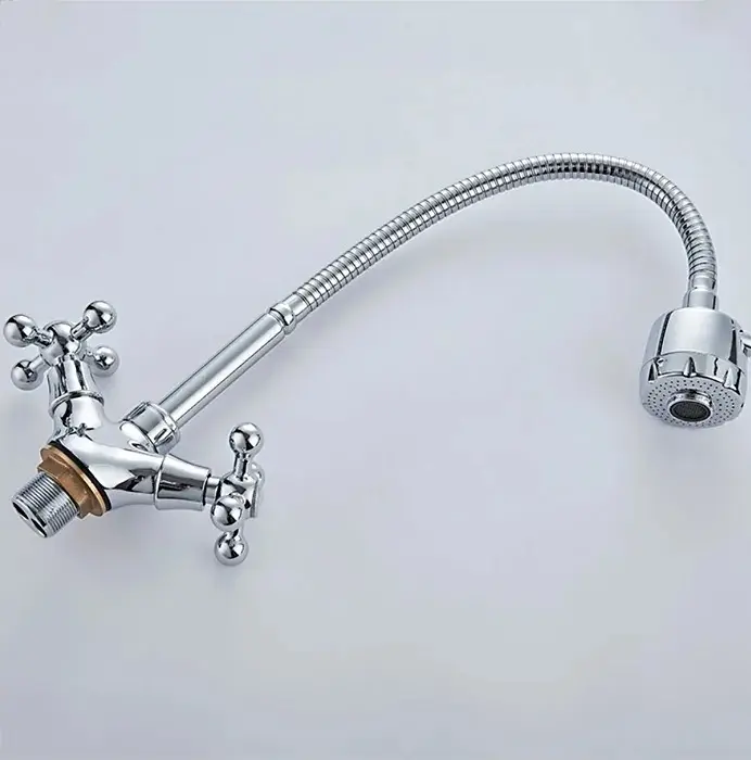 Смеситель для кухни LEDEME L4319-3, цинк, цвет хром купить,19300