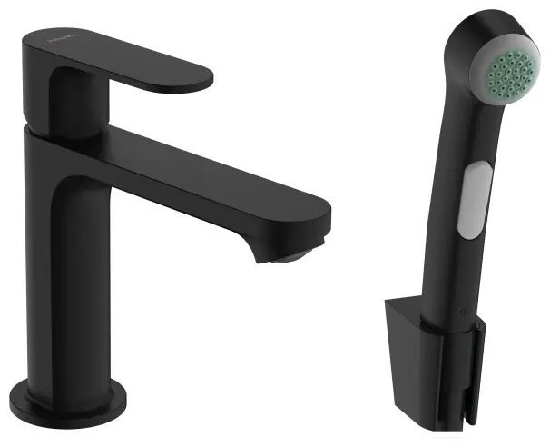 Смеситель Hansgrohe 72215670, латунь, цвет черный - ForteMarket Смеситель Hansgrohe 72215670, латунь, цвет черный купить,167900