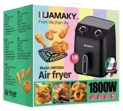 Аэрогриль Jamaky JMK 5005 черный