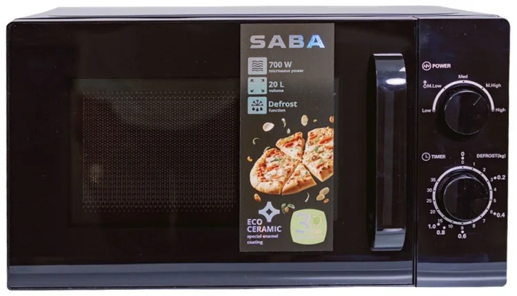 Микроволновая печь Saba MS720HBL Black