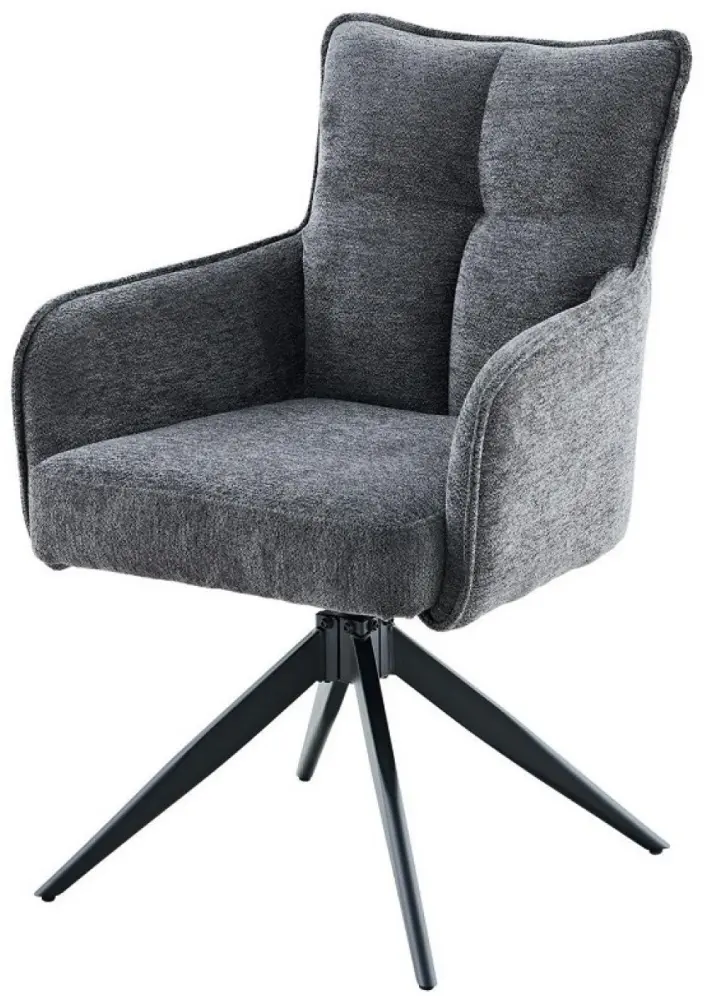 Стул ДИК DikLine 6826, 90x59x65 см, серый 1 шт.