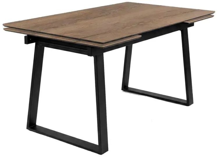 Обеденный стол ДИК DikLine DZ160, 160х90x77 см, ЛДСП, коричневый купить,NaN