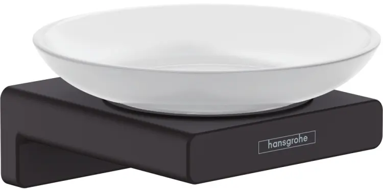 Hansgrohe мыльница AddStoris 41746670 1 шт, металл, стекло