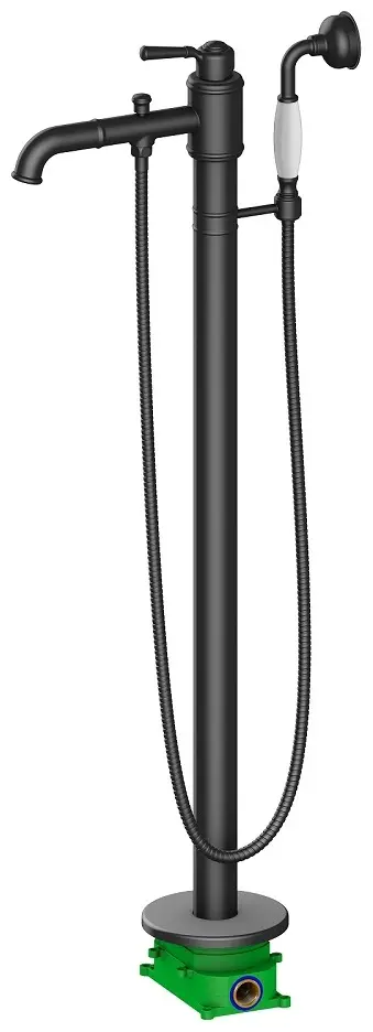 Смеситель Timo Arisa 5300/03Y-CR, латунь, цвет черный купить,NaN