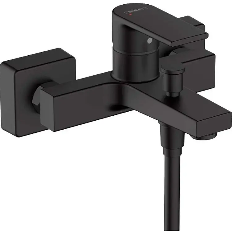 Смеситель для ванны Hansgrohe Vernis Shape, латунь, цвет черный