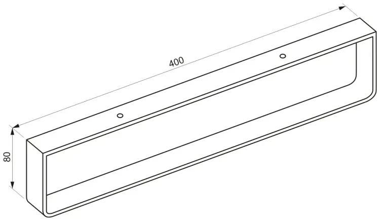 Держатель Useful Extras 161901000 1 шт, нержавеющая сталь