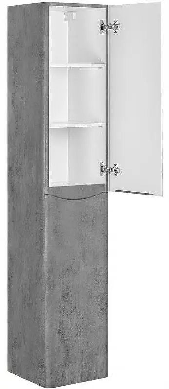 Шкаф-пенал навесной KABINKA.KZ Paola VSC-2P170BT-L, 35x35x170 см, серый купить,NaN
